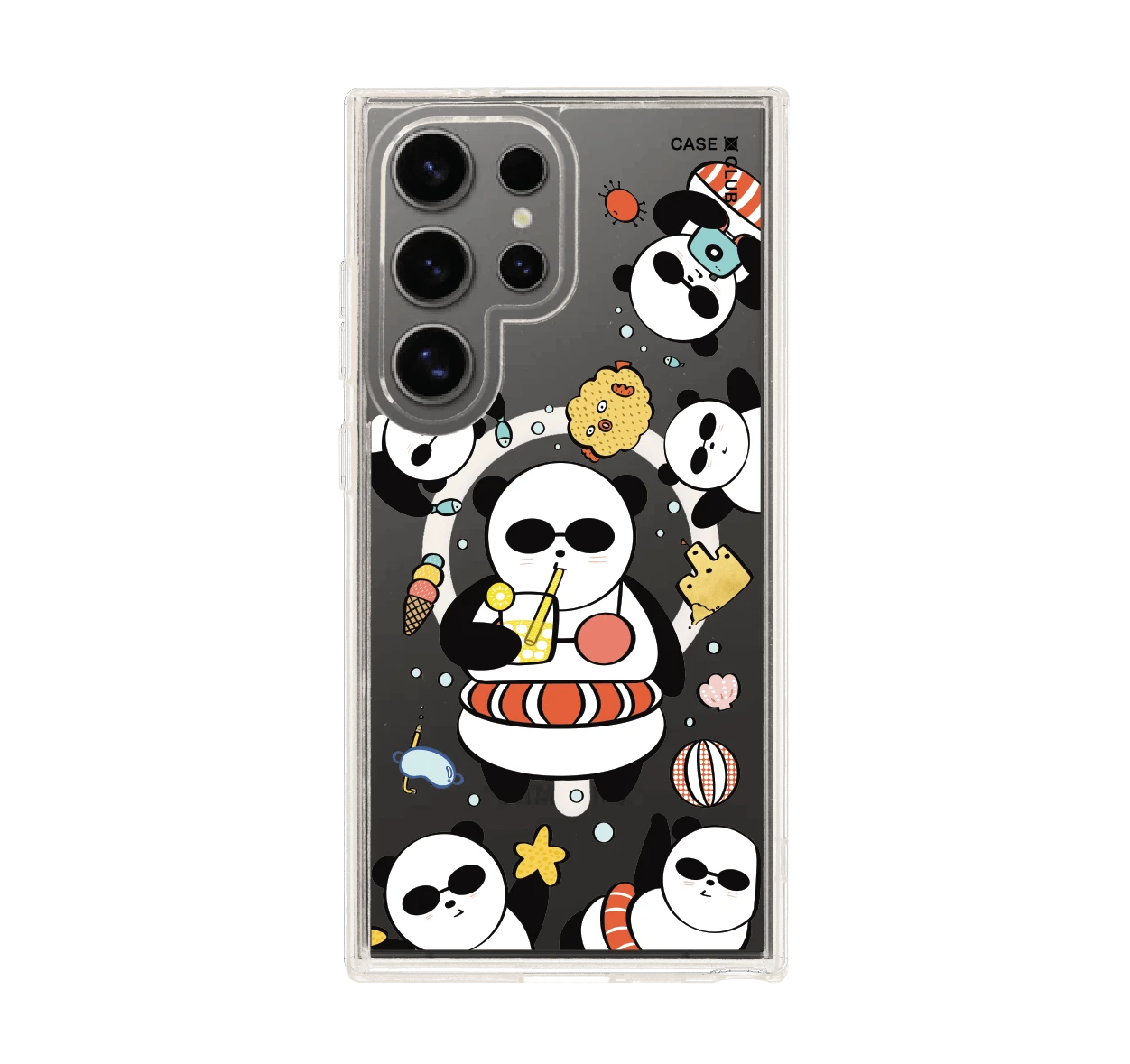 แพนด้าน้อยปาร์ตี้ริมหาด